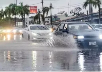 Indomet advierte aguaceros fuertes y posibles inundaciones en varias provincias
