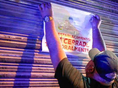 Interior y Policía realiza operativos simultáneos que dejan seis negocios cerrados y múltiples notificaciones