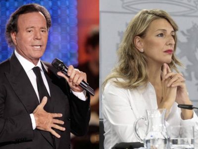 Julio Iglesias llevará a Yolanda Díaz ante el Tribunal Supremo por presuntas injurias y calumnias