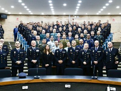 Policía Nacional presenta avances de reforma y educación policial en Iberpol, España