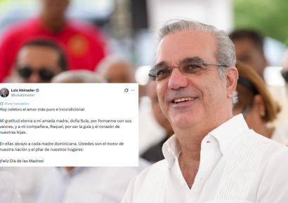 Abinader felicita a madres dominicanas en su día