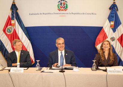 Abinader promueve inversión dominicana en Costa Rica