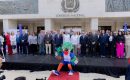 Antorcha de los Juegos Centroamericanos y del Caribe llega al Senado dominicano