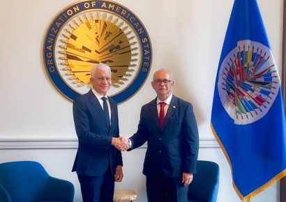 OEA destaca propuesta de República Dominicana contra las drogas sintéticas en reunión con el presidente del Senado