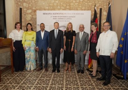 Canciller Roberto Álvarez encabeza apertura de la Semana Alemana en República Dominicana