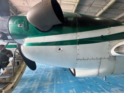 Avión de la Policía atacado a tiros en Ocaña