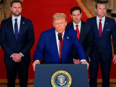 Trump afirma que evalúa entre un acuerdo diplomático o una acción militar contra Irán
