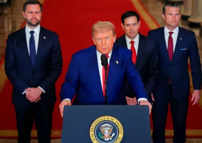 Trump afirma que evalúa entre un acuerdo diplomático o una acción militar contra Irán