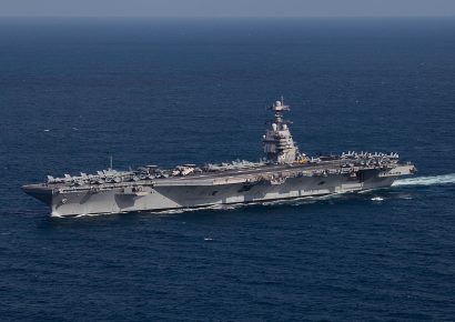 USS Gerald Ford regresa a Virginia tras despliegue récord