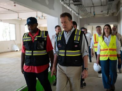 Bisonó supervisa avances en Centro Olímpico