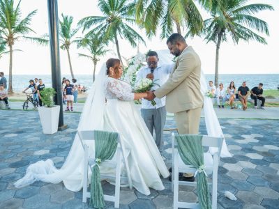 Amor frente al mar: espacios recuperados por Carolina en el malecón se afianzan como escenarios de bodas