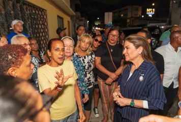 Carolina Mejía lleva iluminación y seguridad al sector Don Bosco con programa Sectores Iluminados Más Seguros