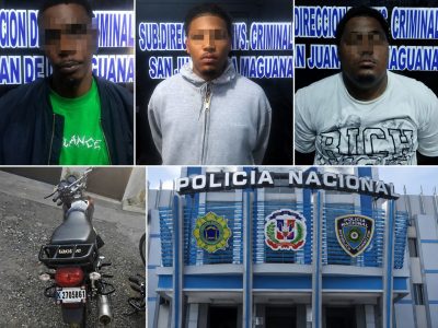 Policía desarticula presunta red de tráfico de motocicletas robadas en San Juan de la Maguana