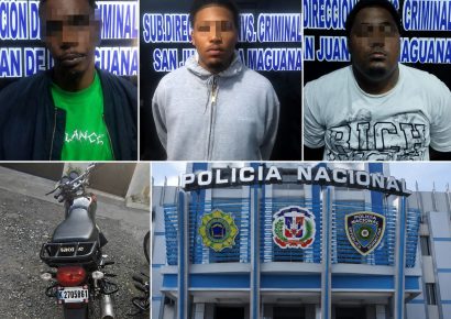 Policía desarticula presunta red de tráfico de motocicletas robadas en San Juan de la Maguana