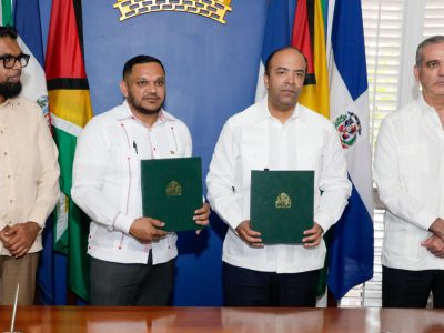 República Dominicana y Guyana sellan acuerdo para exploración de bloque petrolero en Guyana