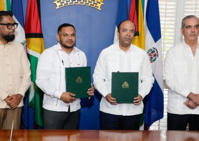 República Dominicana y Guyana sellan acuerdo para exploración de bloque petrolero en Guyana