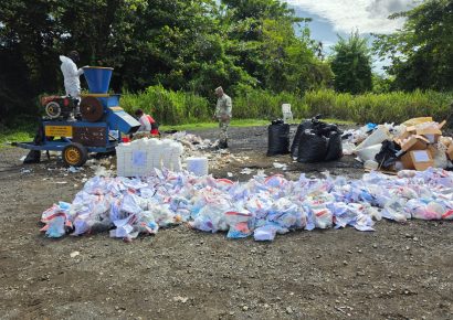 Inacif destruye más de 960 kilogramos de drogas en operativo nacional contra el narcotráfico