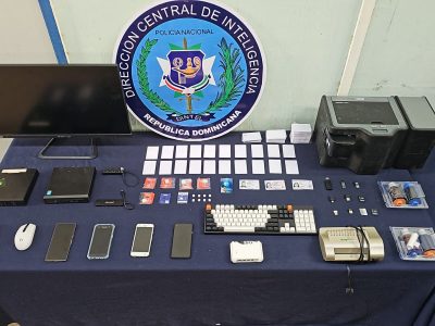 DINTEL y Ministerio Público desmantelan laboratorio de falsificación de documentos en Santiago