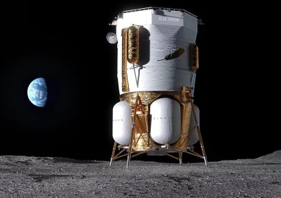 NASA enviará alunizador de Blue Origin para iniciar base lunar