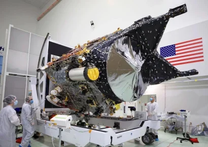 Sonda Psyche usa gravedad de Marte rumbo al asteroide metálico