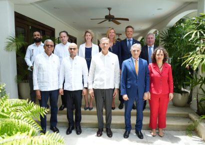 Canciller Álvarez se reúne con embajadores de la UE en RD