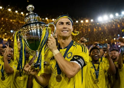 Cristiano Ronaldo gana su primera Liga Saudí con Al Nassr