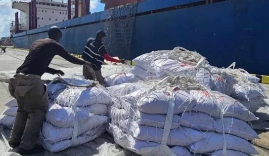 China envía 15.000 toneladas de arroz a Cuba como parte de ayuda alimentaria de emergencia