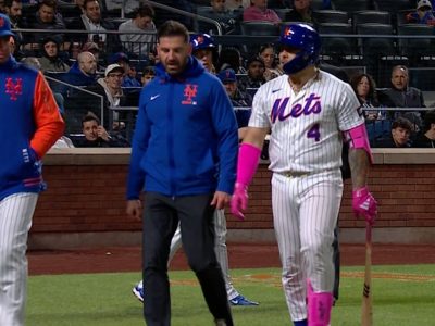 Mets pierden a Francisco Álvarez por lesión de rodilla