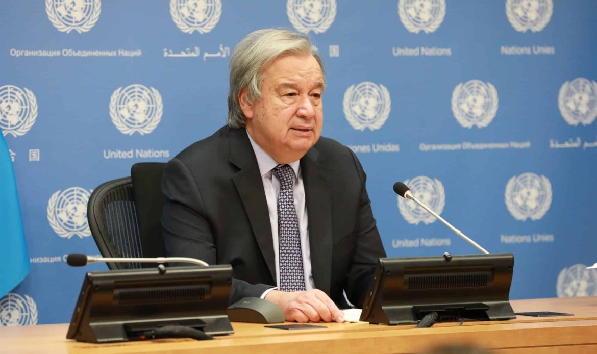 El secretario general de la ONU advierte aumento histórico de guerras ...