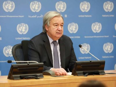 El secretario general de la ONU advierte aumento histórico de guerras desde 1945