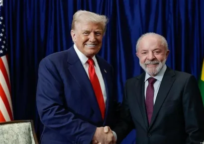 Lula y Trump sostienen reunión privada en la Casa Blanca, que debió ser pública