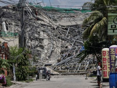 Tragedia en Filipinas: colapso de edificio en construcción deja tres fallecidos y 17 desaparecidos