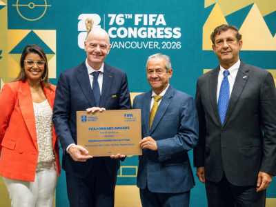 FIFA reconoce a FDF con bronce en Forward Awards 2026
