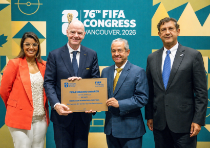 FIFA reconoce a FDF con bronce en Forward Awards 2026