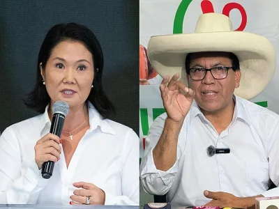 Keiko Fujimori y Roberto Sánchez acuerdan dos debates antes de la segunda vuelta