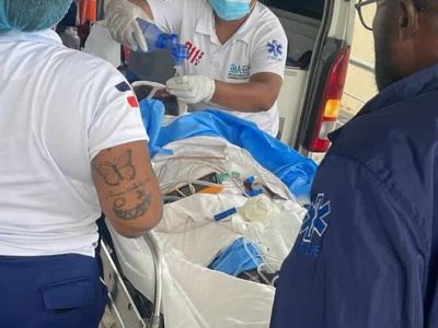 Dos niños con quemaduras graves trasladados a Santo Domingo