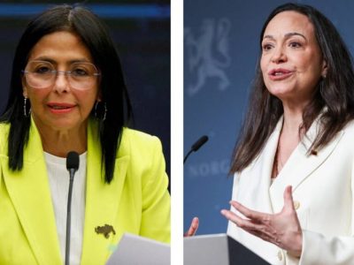 «La salida de Delcy Rodríguez es un hecho inevitable», afirma María Corina Machado en Panamá