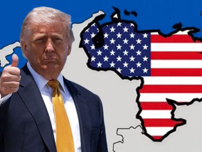Trump comparte en redes un mapa de Venezuela pintado con la bandera de EE.UU. ‘Estado 51’