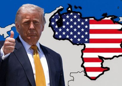 Trump comparte en redes un mapa de Venezuela pintado con la bandera de EE.UU. ‘Estado 51’