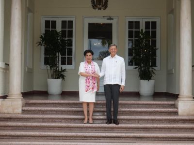 Canciller Roberto Álvarez recibe a su homóloga de Ecuador, Gabriela Sommerfeld, en visita oficial a República Dominicana