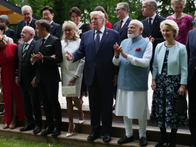 Cumbre del G7 en Évian concluye sin declaración conjunta pero con nueve comunicados clave