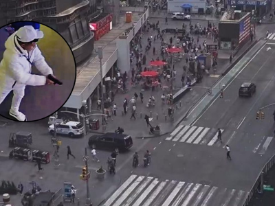Detenido menor de edad tras tiroteo en Times Square