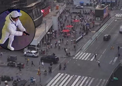 Detenido menor de edad tras tiroteo en Times Square
