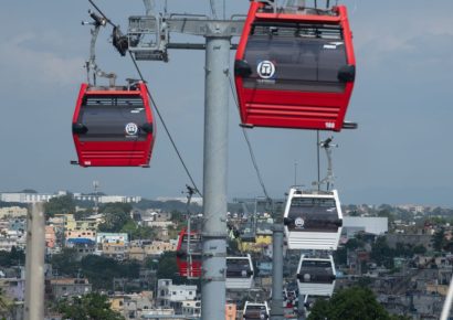 Teleférico de Santo Domingo suspende servicio en tramo clave por mantenimiento