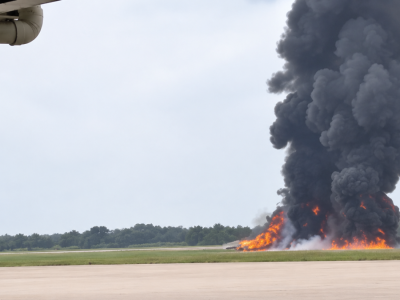 Piloto y copiloto mueren tras estrellarse avión en La Romana con destino a Texas