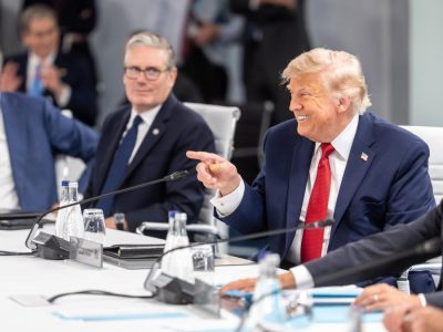 Trump bromea sobre su protagonismo durante el cierre de la cumbre del G7: “Soy el jefe”