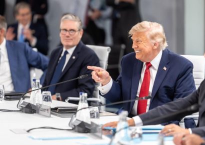 Trump bromea sobre su protagonismo durante el cierre de la cumbre del G7: “Soy el jefe”