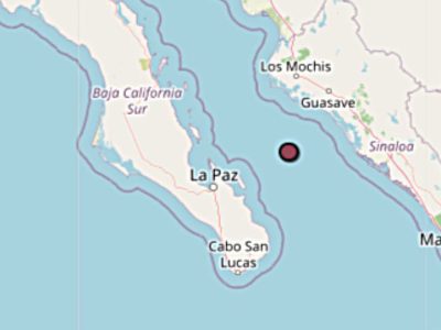 Sismo de 6,1 sacude Sinaloa sin causar daños