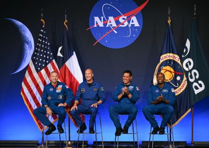 NASA presentó a la tripulación de Artemis III, prevista para 2027