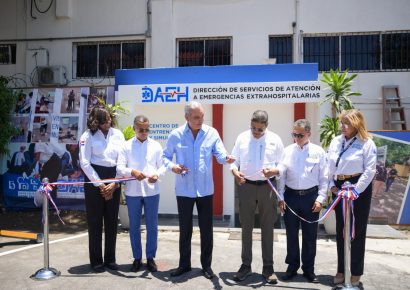 Presidente Abinader inaugura moderno Centro de Entrenamiento y Simulación de la DAEH